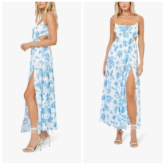 L*space Sandra Floral Cutout Dress - Picture 1 of 7